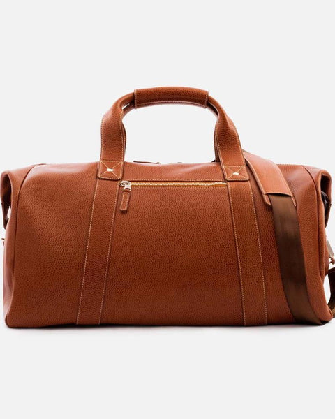 Beckett Simonon Domingo Bag in Tan Pebbled Leather 3 Colors 24 M Oxford Evergreen