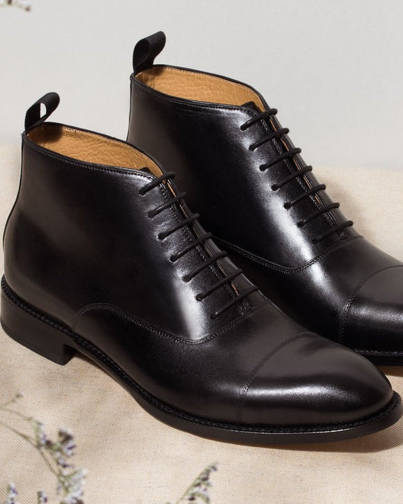 Beckett Simonon Fonseca Boots, Black, MADE TO ORDER