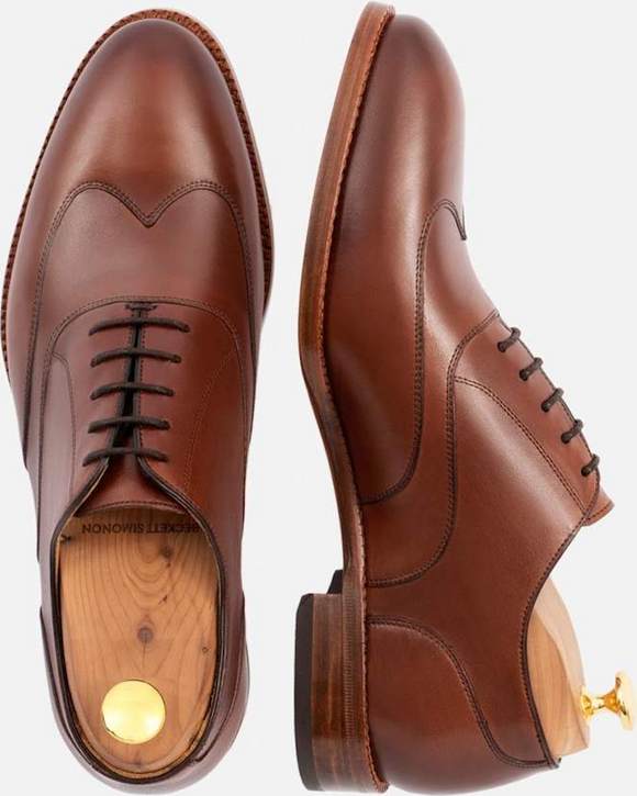 Beckett Simonon Wright Austerity Oxfords, Oak (5 Colors Available), MADE TO ORDER