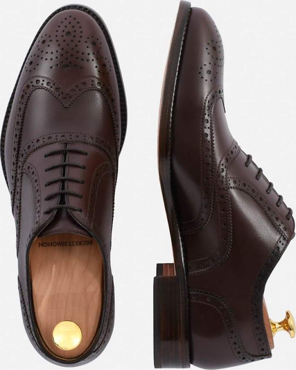 Beckett Simonon Yates Oxfords, Brown (5 Colors Available), MADE TO ORDER