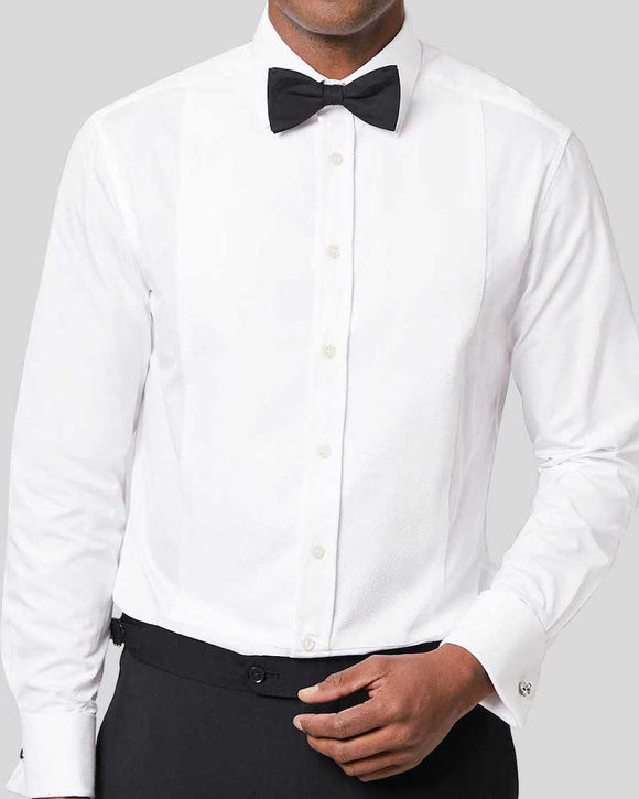 Charles Tyrwhitt Marcella Bib Tuxedo Shirt, White