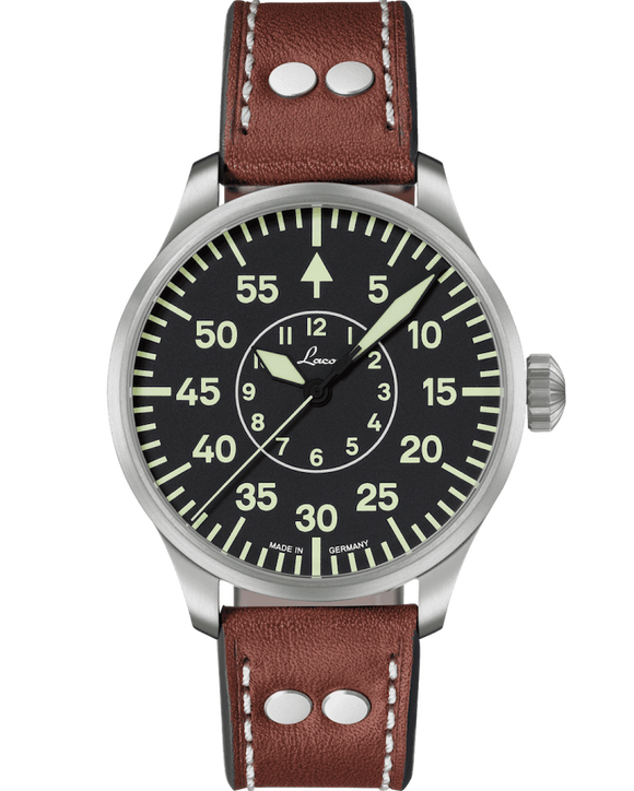 Laco Aachen WWII German Type B Dial Automatic Aviator's Watch (42mm)