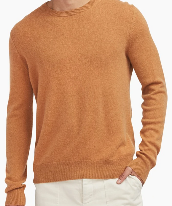 Naadam Essential Cashmere Sweater, Dark Ginger (14 Colors)