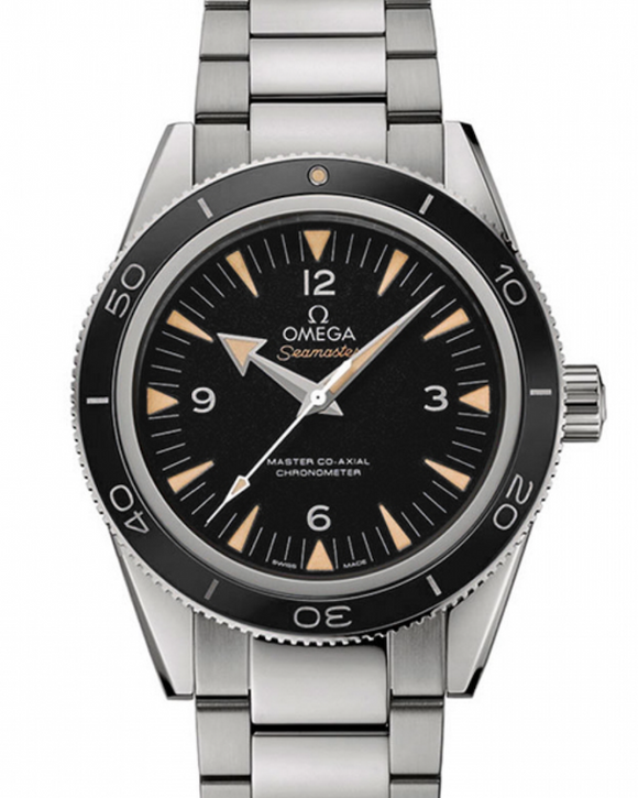 Omega Seamaster 300 Automatic Dive Watch, Black Dial (41mm)