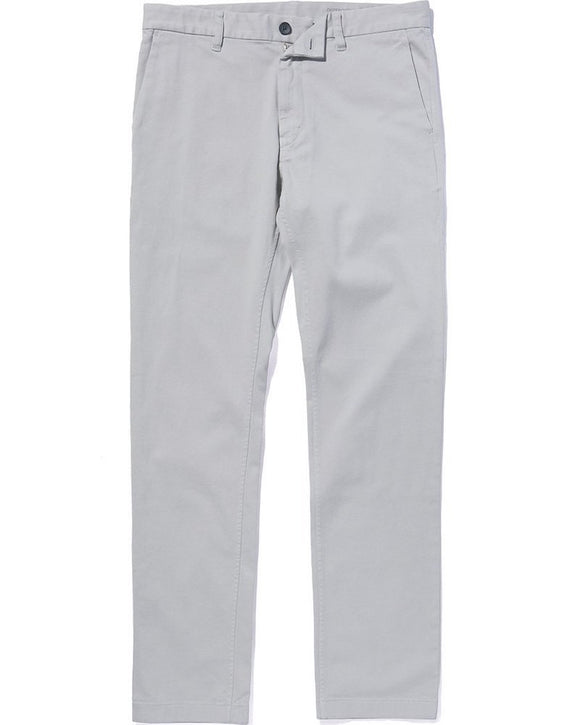Outerknown S.E.A. Legs Organic Slim Chinos, Mirage (Light Gray)