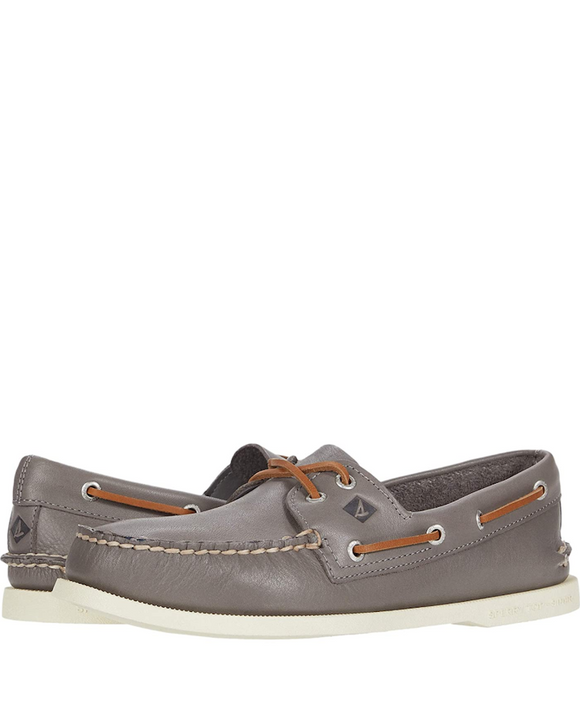 Sperry Authentic Original 2-Eye Whisper Boat Shoes, Grey