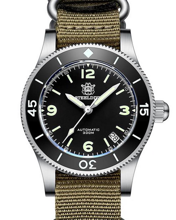 Steeldive 1952 Fifty Fathoms Homage Automatic Dive Watch (41mm)