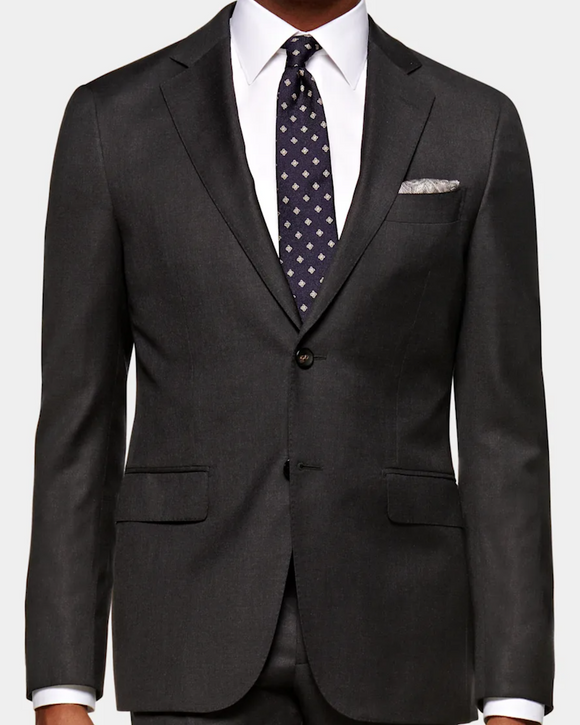Suitsupply Napoli Suit, Fair Wear & Carbon Neutral, Dark Grey (Reda)