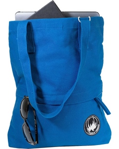 Terra Thread Organic Cotton Large Tote Bag (Jorden Tote), Tidal Blue (2 Colors)